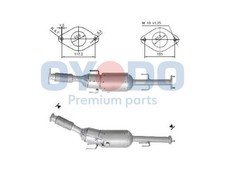Oyodo 20N0135-OYO Dieselpartikelfilter DPF Rußpartikelfilter für NISSAN JUKE