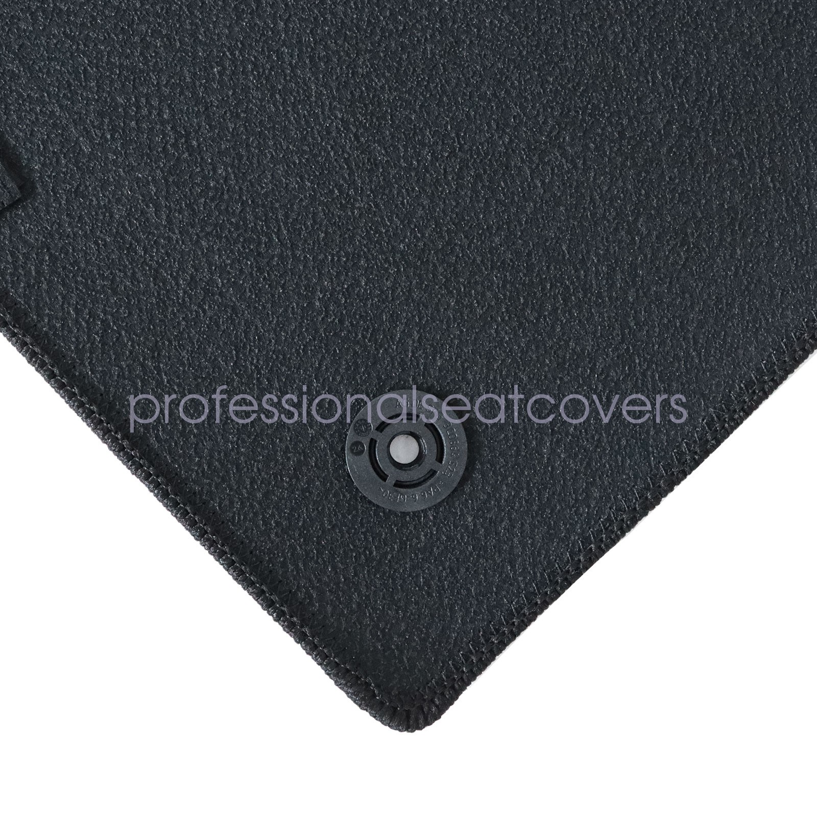 Front & Rear Floor Mats Carpet Waterproof Black Velour For 2019-2025 Audi Q3