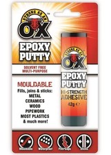 Waterproof Epoxy Putty Sticks – Heavy duty Metals, Ceramics, Wood, Pipework Fill