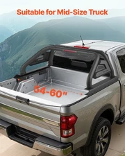 New Truck Bed Roll Bar, Universal Pickup Sport AdjNewtable Bar Chase Rack Compat