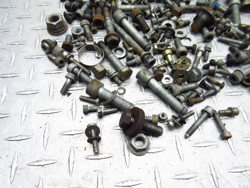 Lote de herrajes BMW R1100 R1100S 1999 99-05 tuercas pernos tornillos varios etc OEM Foto 3 de 4