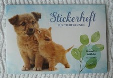 Vier Pfoten Stickerheft - 20 x 14 cm - 85 Sticker für jeden Anlass