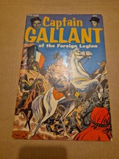 Captain Gallant of the Foreign Legion #1 Don Heck Golden Age Charlton Comic 1955