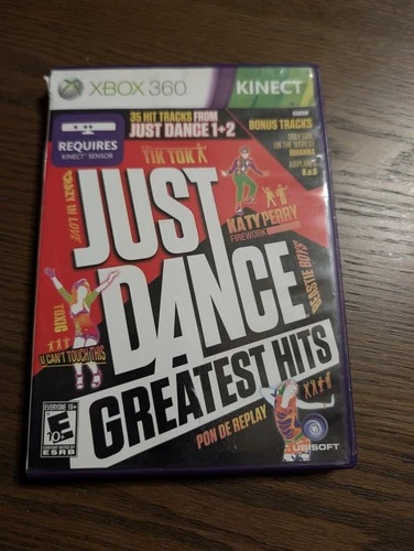 Just Dance Greatest Hits, Xbox 360, NTSC-U/C, Kinect, 2012, E10+