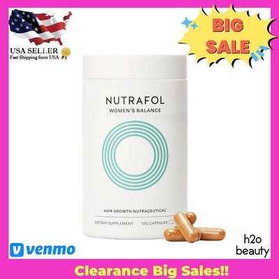 C 120 Capsules Women's Balance Growth Hair Supplements Premium EXP 07/26 NEW