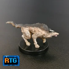 Pathfinder Miniature - Leryn, Wolf #6 - D&D Compatible Figure - Beast - RPG