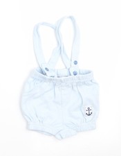 Baby UK Size Newborn Nursery Time Blue Dungaree One-Piece