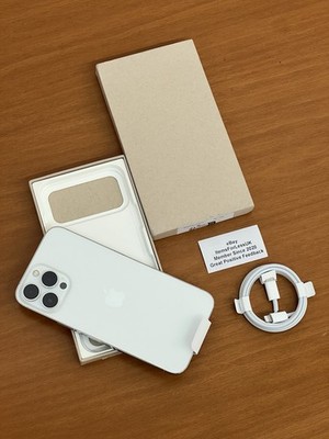 NEU iPhone 13 Pro Max 128GB Silber 5G entsperrt 6,7'' - Apple Garantie Ersatz