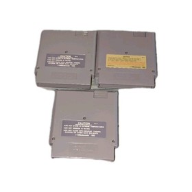 Nintendo NES Game Lot of 3: Baseball Stars, Goal!, Stealth ATF - Cartridge Only