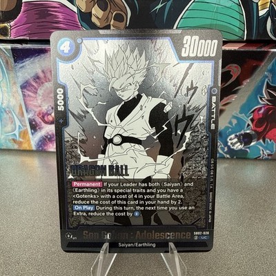 Dragon Ball Fusion World TCG Son Gohan: Adolescence SB02-026 English NM SB02