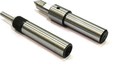 Set of 2 Spring Center Tap Guide Tool to Align Tap for threading Lathe Mill Jig
