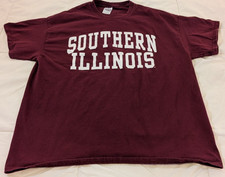 Men's SIU Southern Illinois Salukis T-Shirt Size XL Extra Large