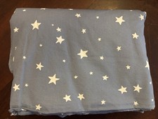 NWOT Pottery Barn Kids Shining Stars Twin Cotton Duvet Cover- Glow-in-the-Dark