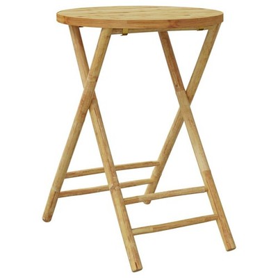Handy Folding Bamboo Garden Table for Indoors and Outdoors vidaXL
