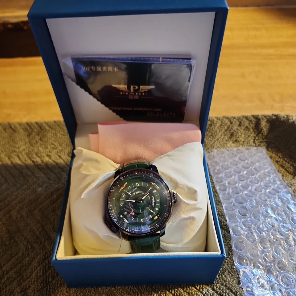 Reloj Automático Pindu Horse Racing Series Fidget Spinning Hombre Impermeable Foto 2 de 4