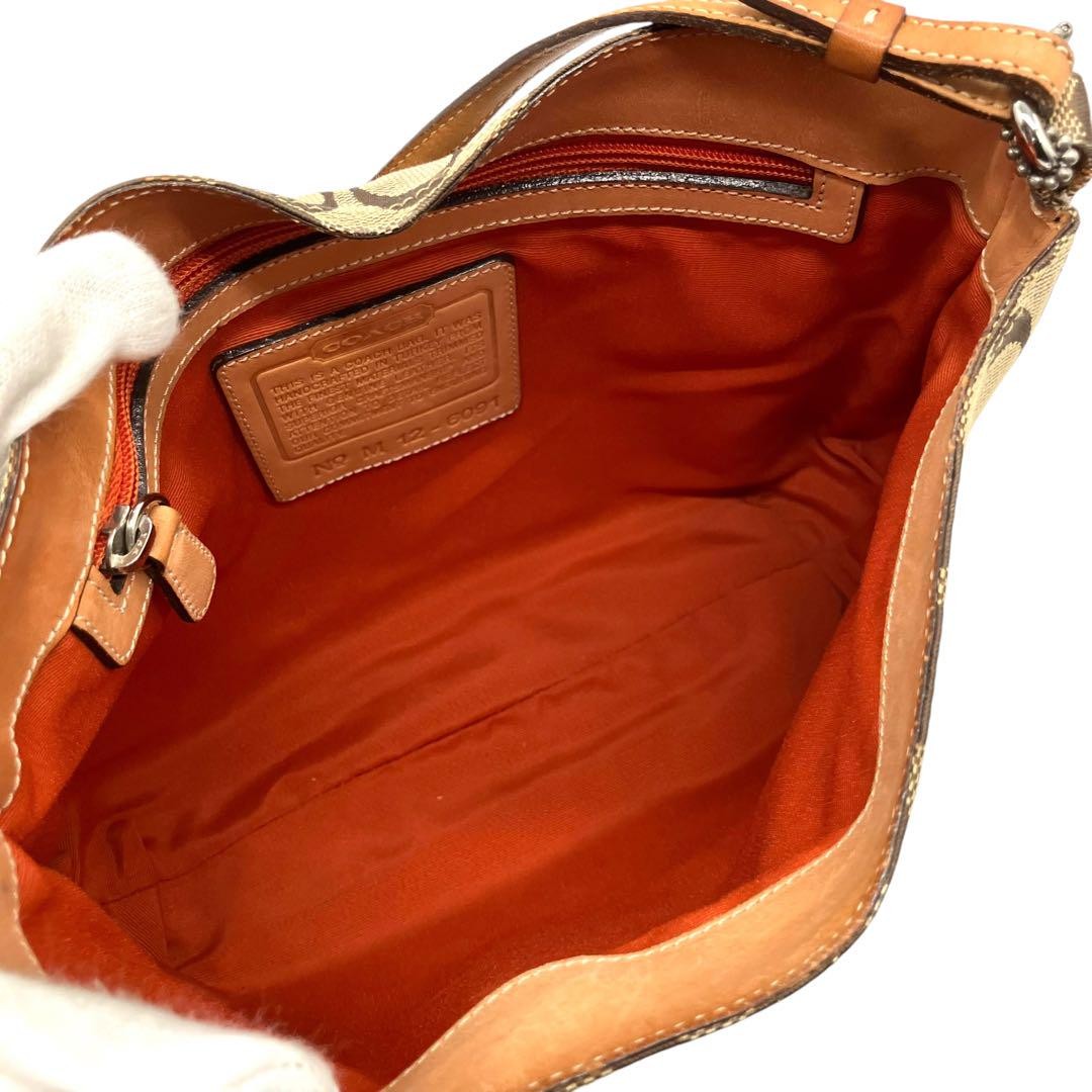 1913 Coach Signature Soft Clip Hobo Bag | eBay