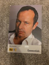 ITV Emmerdale Billy Hopwood Cast Card 