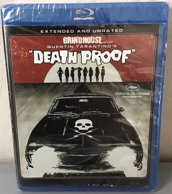 Grindhouse Presents DEATH PROOF (Blu-ray Disc, 2007, Extended and Unrated) NEW