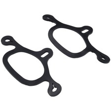 Functional Spurs Belt Tie Down Strap 1 Pair 15*10cm Black High Quality