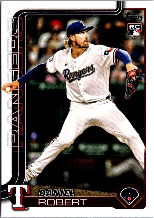 2025 Topps Update Daniel Robert RC #US304 Texas Rangers Rookie Card