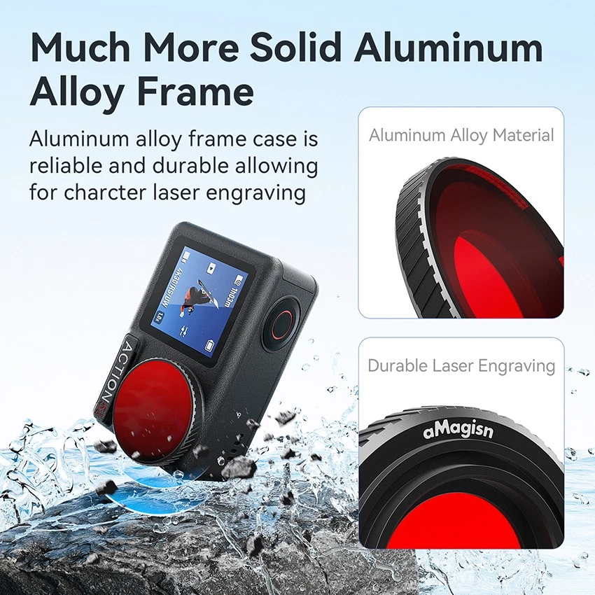 Waterproof Filter Anti-fog Camera Diving Lens Filters for DJI Osmo Action 5Pro/4 - Image 3 of 4