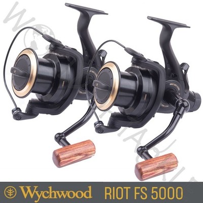 Wychwood Riot FS5000 x2 FreeSpool Karpfen Friedfisch Angelrolle FS