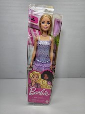 Barbie Glitz Doll - Blonde with Purple Dress - New (#2)