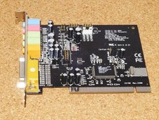 CMI8738 PCI 6-Channel MX BK Sound Card Compatible Used/Tested