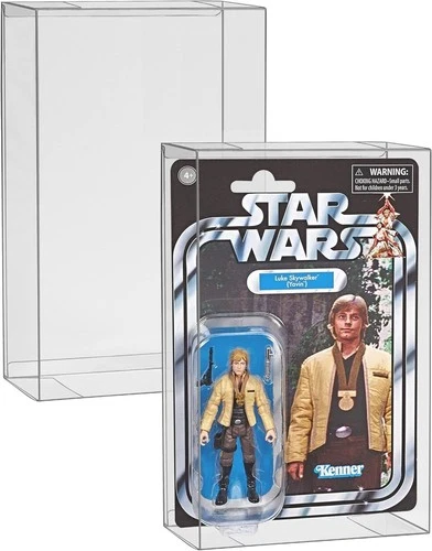 Star Wars Retro Kenner 3.75" Figures Plastic Protective Cases Display Storage