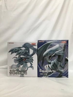 [2er Set] Yu-Gi-OhDuel Monsters Equal Arts Figur Blue-E Dragon / Blue-E White