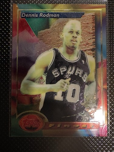 Dennis Rodman [Refractor] #173 1993 Finest card