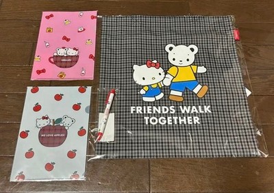 Hello Kitty x Familiar Collaboration Set 4-teilig Mini-Dateien, Stift &...