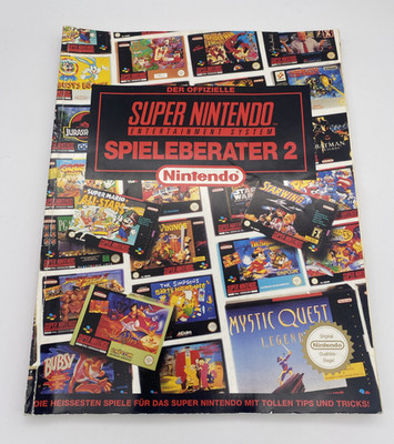 Der Offizielle Nintendo SNES Spieleberater 2 / deutsch / guter Zustand