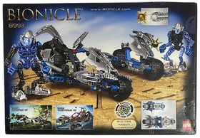 LEGO 8993 Bionicle Kaxium V3 2009 Set New w Creasing to Display Box
