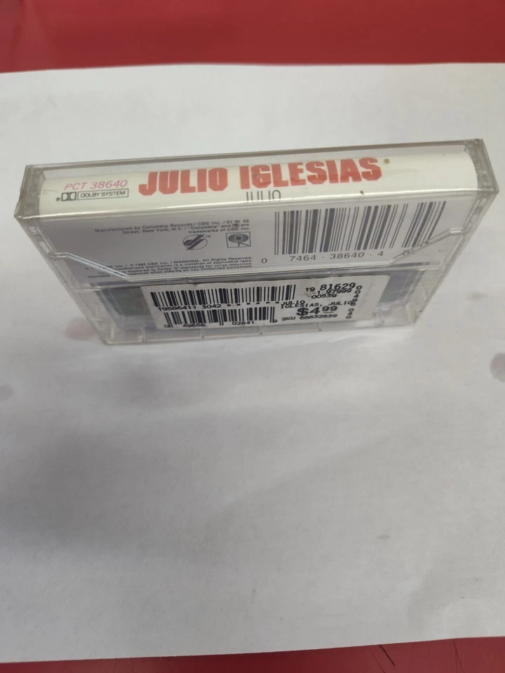 JULIO IGLESIAS CASSETTE TAPE SELF TITLE JULIO DOLBY New Sealed - Image 3 of 3