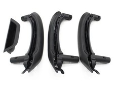 Kit Maniglie Interne COMPLETE Interno + PELLE per BMW X3 / X4 [F25 F26] - NERE