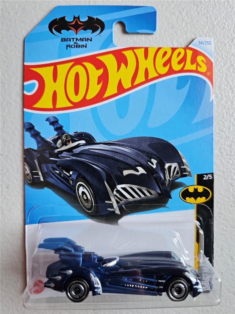 2024 Hot Wheels 54/250 HTD51 Batman & Robin Batmobile Batman