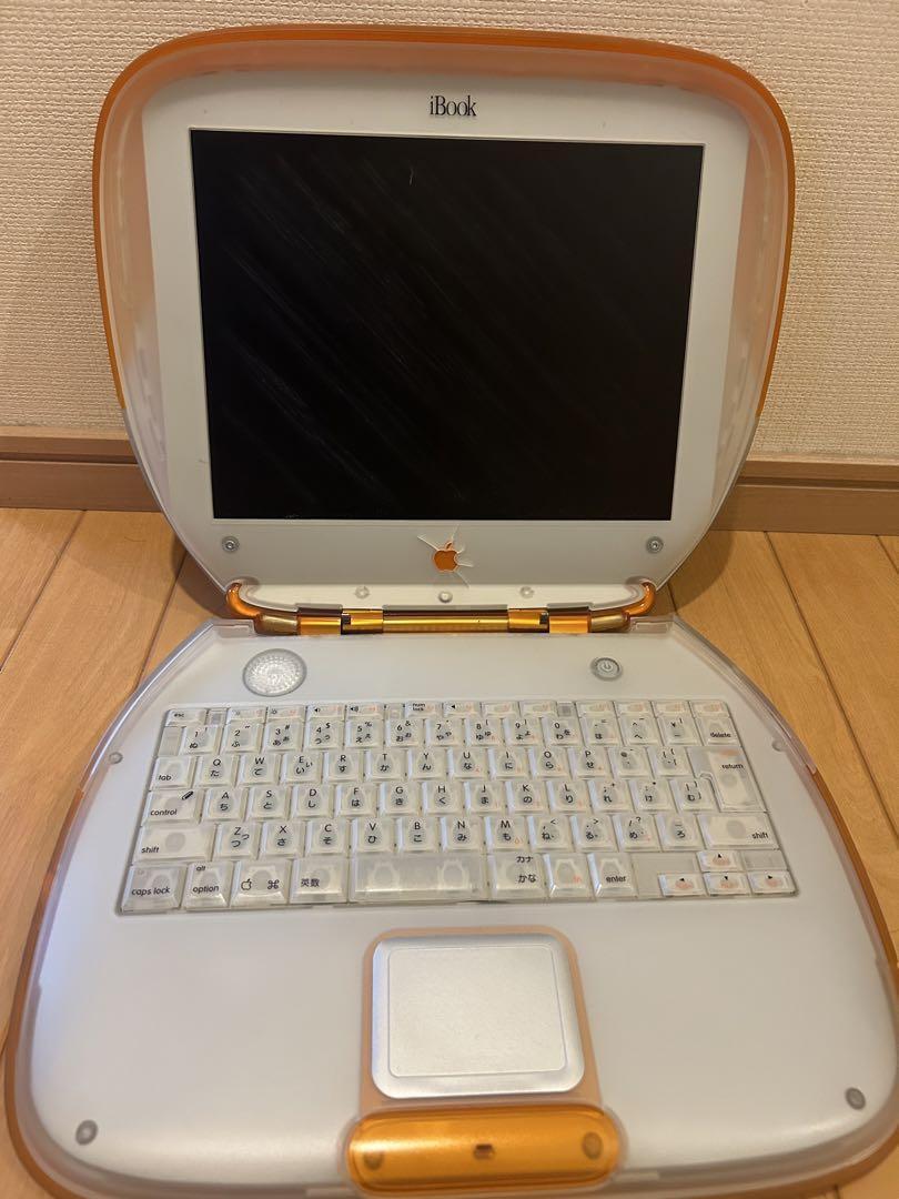 Apple iBook G3 Clamshell M2453 Laptop Tangerine UNTESTED FOR