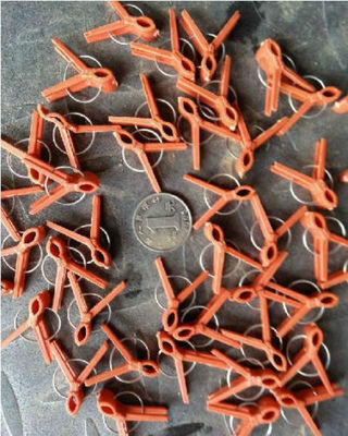 50-500pcs Plastic grafting clips garden vegetable plants Flat and Round M1694 QL
