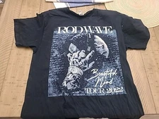 Rod Wave Beautiful Mind 2022 Tour Tshirt Medium 