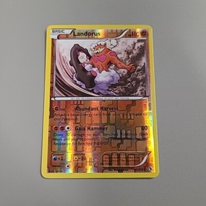 Landorus - 85/113 - Pokemon TCG Rare Reverse Holo Legendary Treasures
