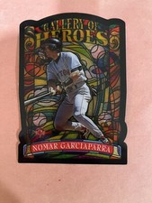 1998 Topps Gallery Of Heroes GH6 Jumbo Nomar Garciaparra NRMT CONDITION.