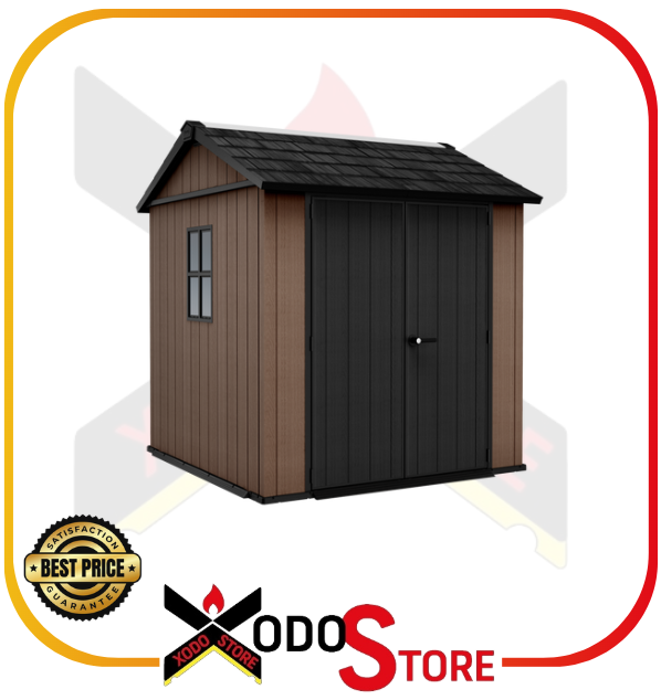 KETER NEWTON PLUS 757/775 – casetta da giardino – 223 X 230 X 246 CM - K262003