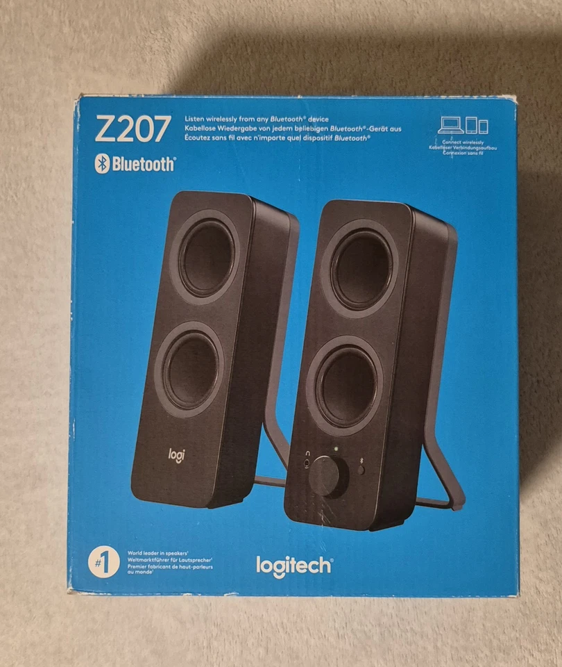 Logitech Z207 Bluetooth Computer Speakers Lautsprecher