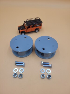 LR DEFENDER DISCOVERY RRC Rear Spring Spacers Blocks +50mm Lift DA6345