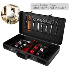 Barber Stylist Tools Carrying Case Scissors Storage Portable Tool Bag Travel Box