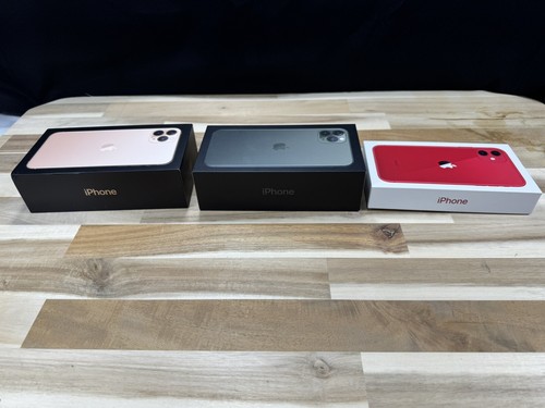 ✅Lot Of 3 ✅iPhone 11 / 11 Pro Max ✅Genuine Apple ✅Empty Box ✅Red ✅Green ✅Gold - 第 3/12 張圖片