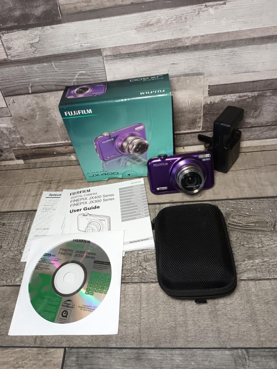 Fujifilm Digital Camera FinePix JX400 16.0MP Purple | eBay