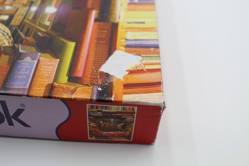 Springbok "Book Shop" 1000 Piece Jigsaw Puzzle 24" x 30" Made in USA New Sealed - Picture 5 of 8