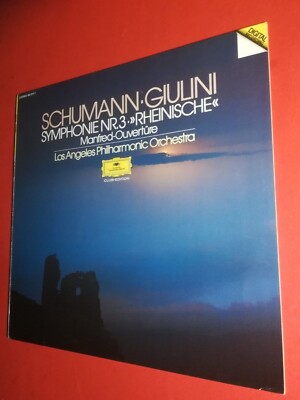 Schumann -Giulini/ Symphonie 3 Rheinische Overtüre Manfred/LP/L404